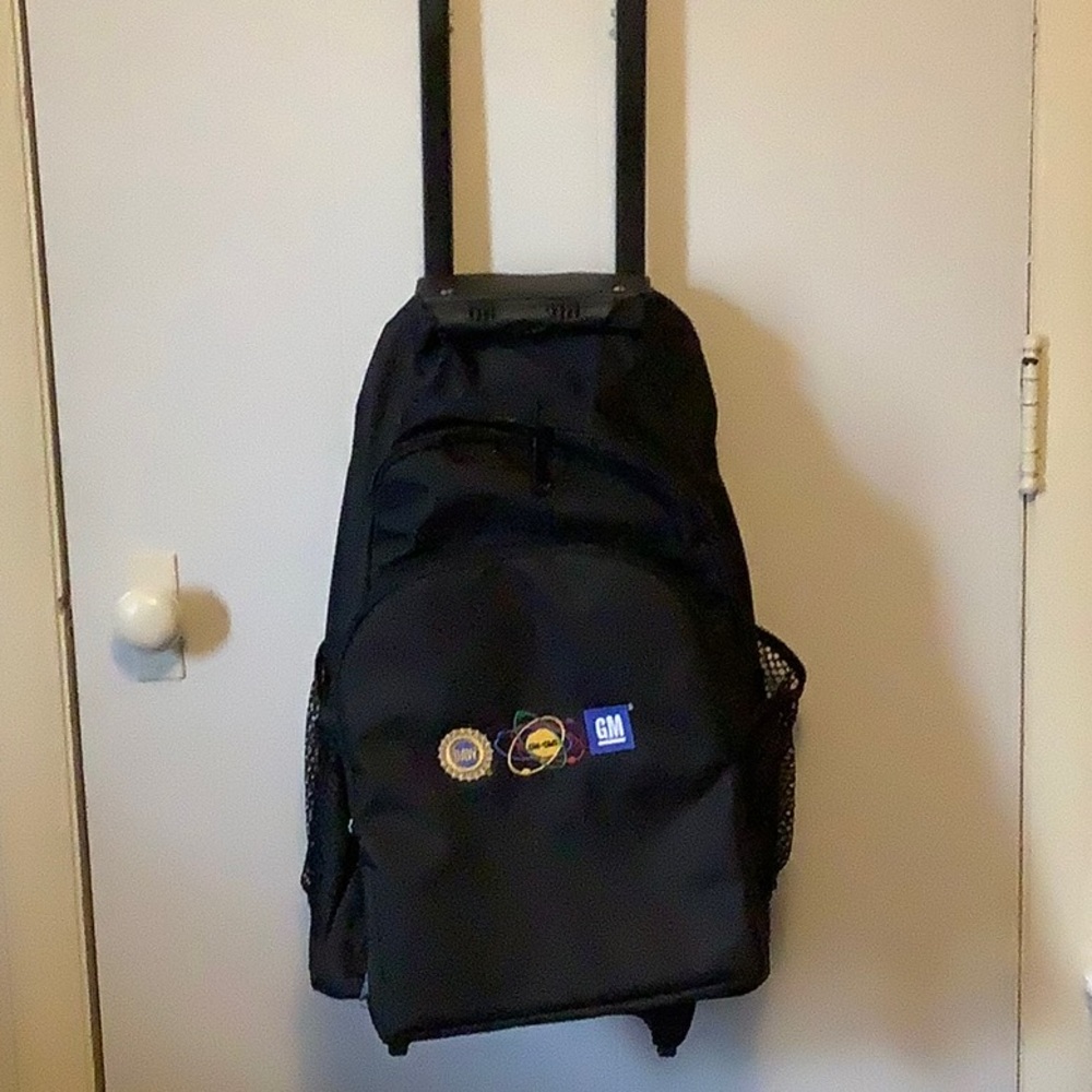 GM rolling backpack